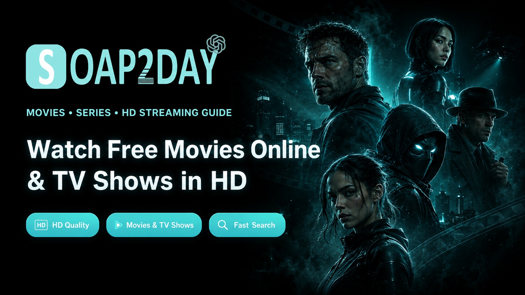 Soap2day movies and TV shows banner